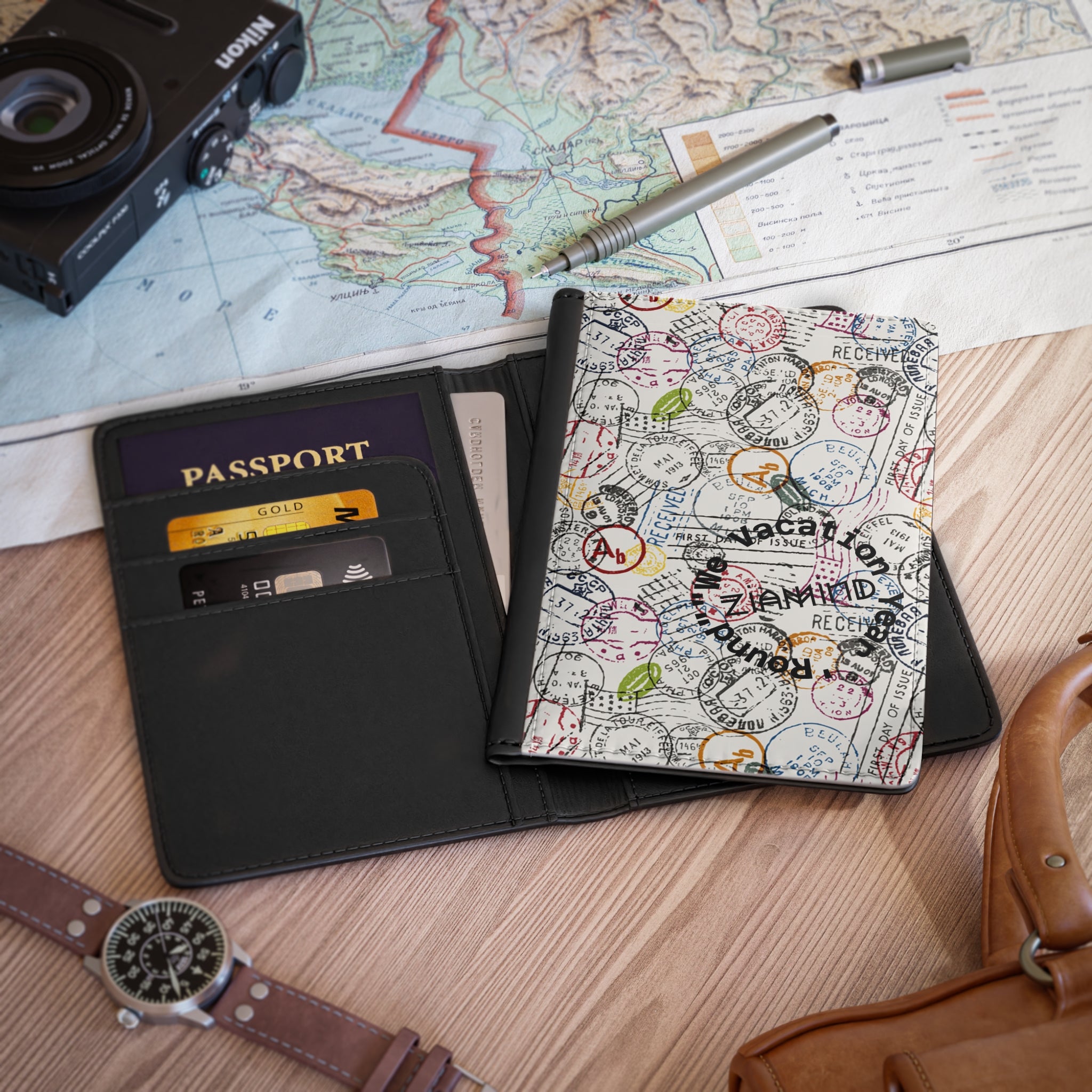 Passport Stamps - Passport Cover