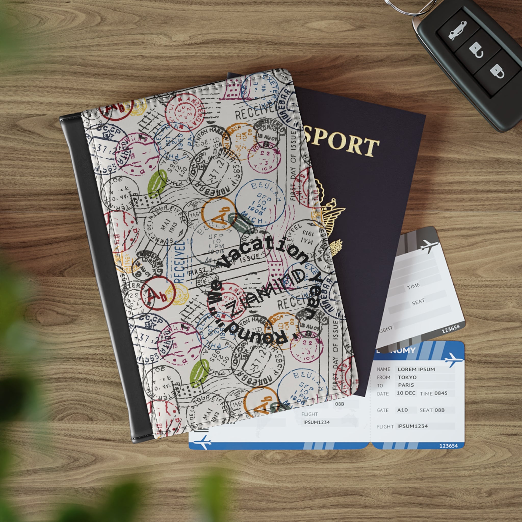 Passport Stamps - Passport Cover