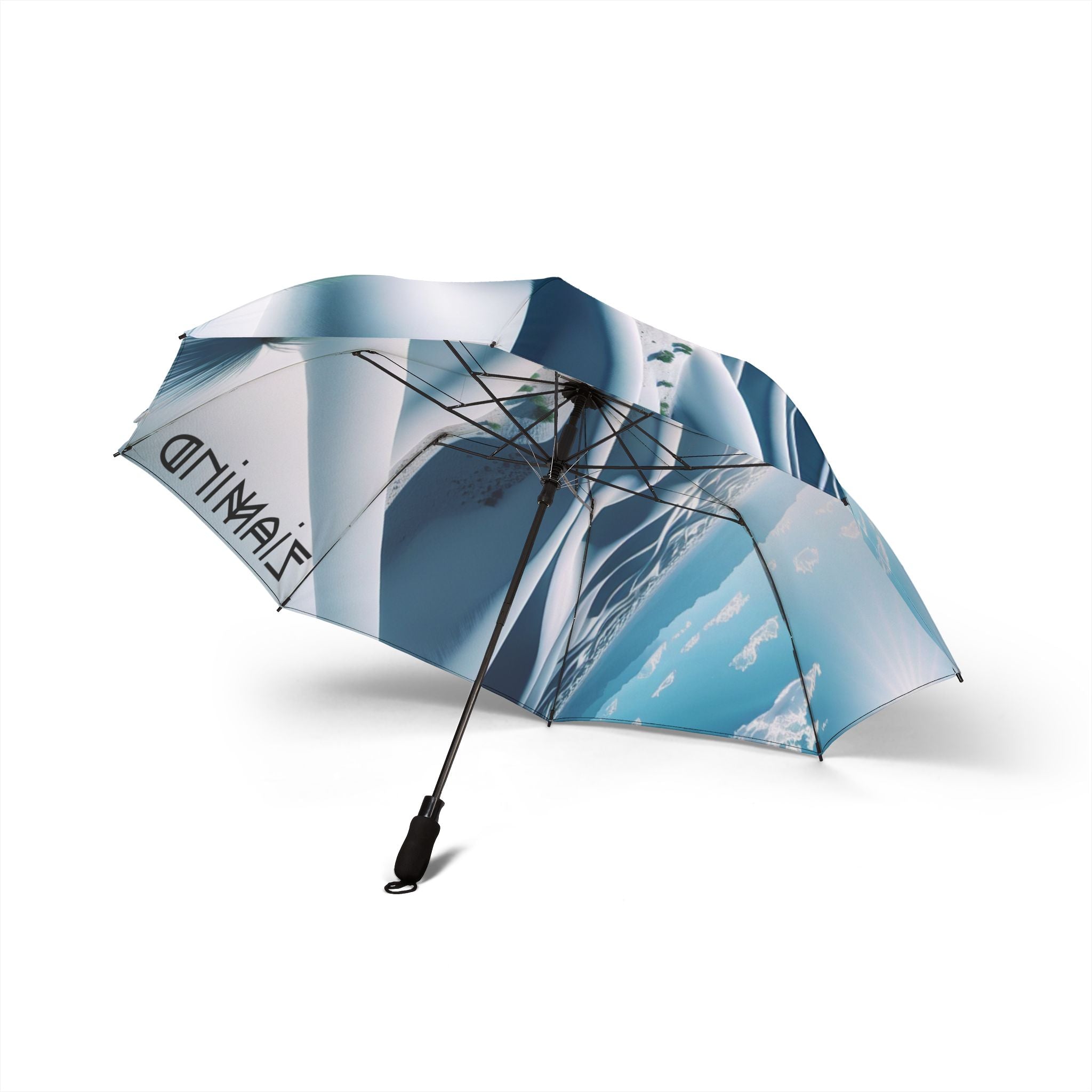 White Sands - Stylish Semi-Automatic Foldable Umbrella