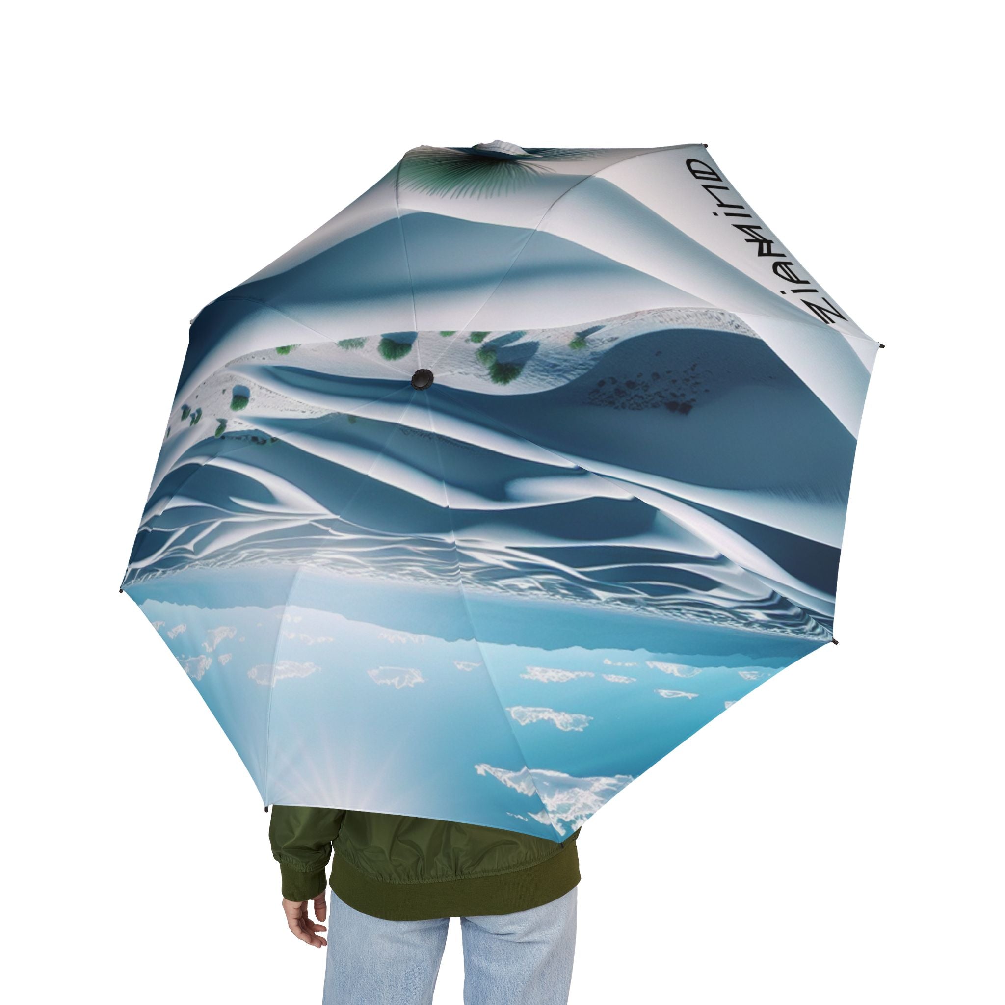 White Sands - Stylish Semi-Automatic Foldable Umbrella